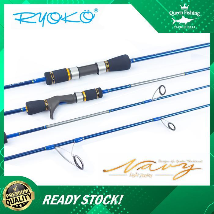 RYOKO NAVY LIGHT JIGGING ROD - PE 0.4-1.2 SP