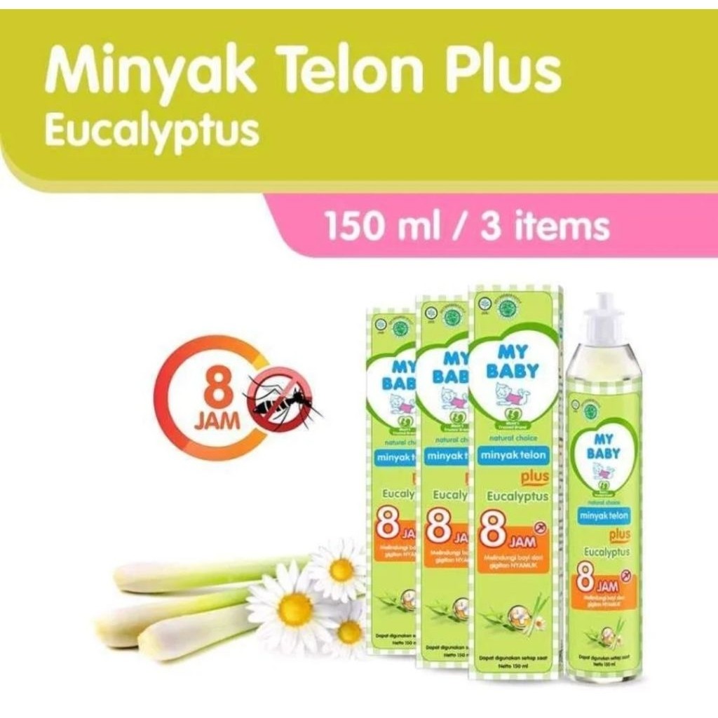 My Baby Minyak Telon Plus 150 Ml