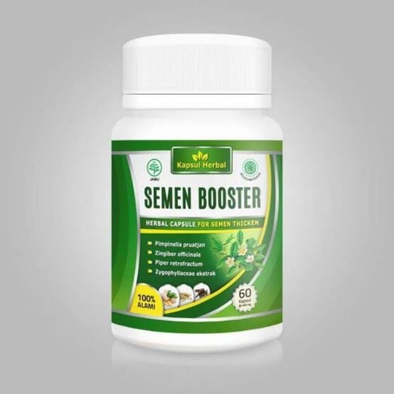 DISKON Semen Booster Obat Herbal Penyubur S Pria 30 Kapsul
