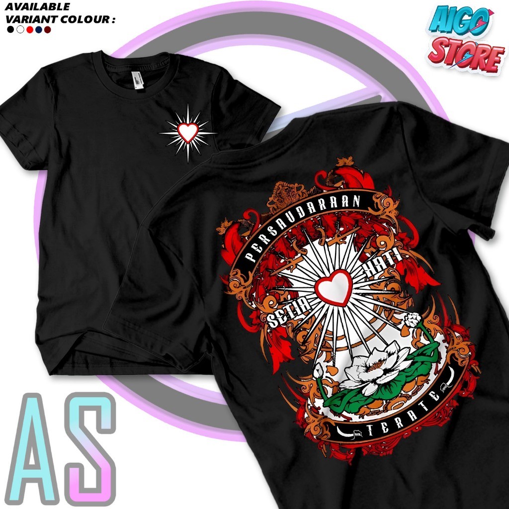 KAOS PSHT TERBARU KAOS PSHT NEW DESIGN WAYANG BAJU PSHT KEREN KEKINIAN ASLI KATUN COMBED