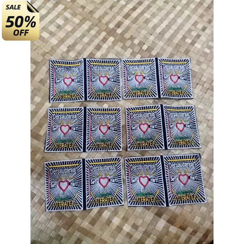 BET PSHT BORDIR murah badge dada psht warga