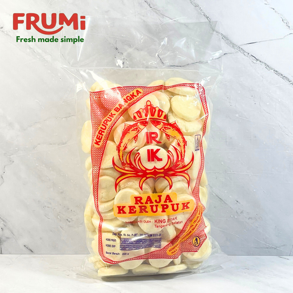 Kerupuk Bangka Kemplang Goreng Koin Raja Kerupuk