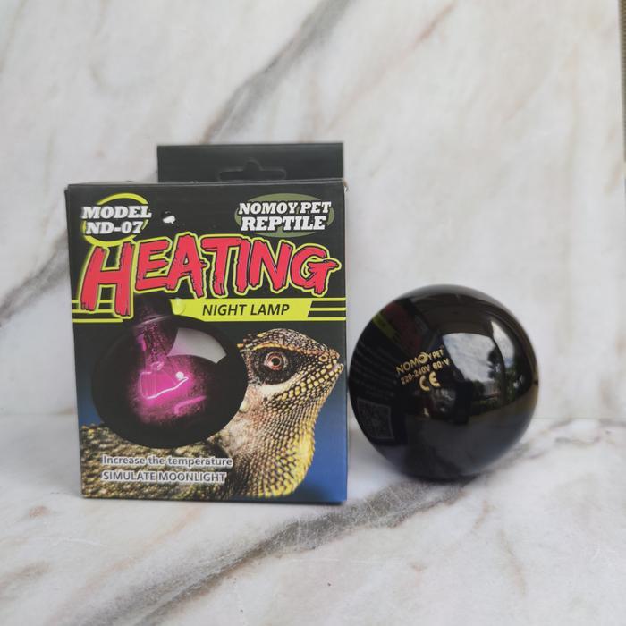 Night Lamp Reptile, Lampu Malam Reptil, Night Lamp Nomoy Pet 60 Watt