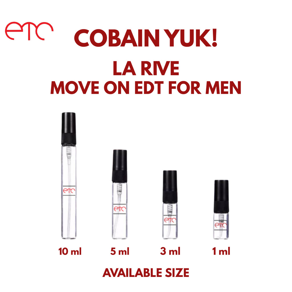 Decant Parfum La Rive Move On EDT for men