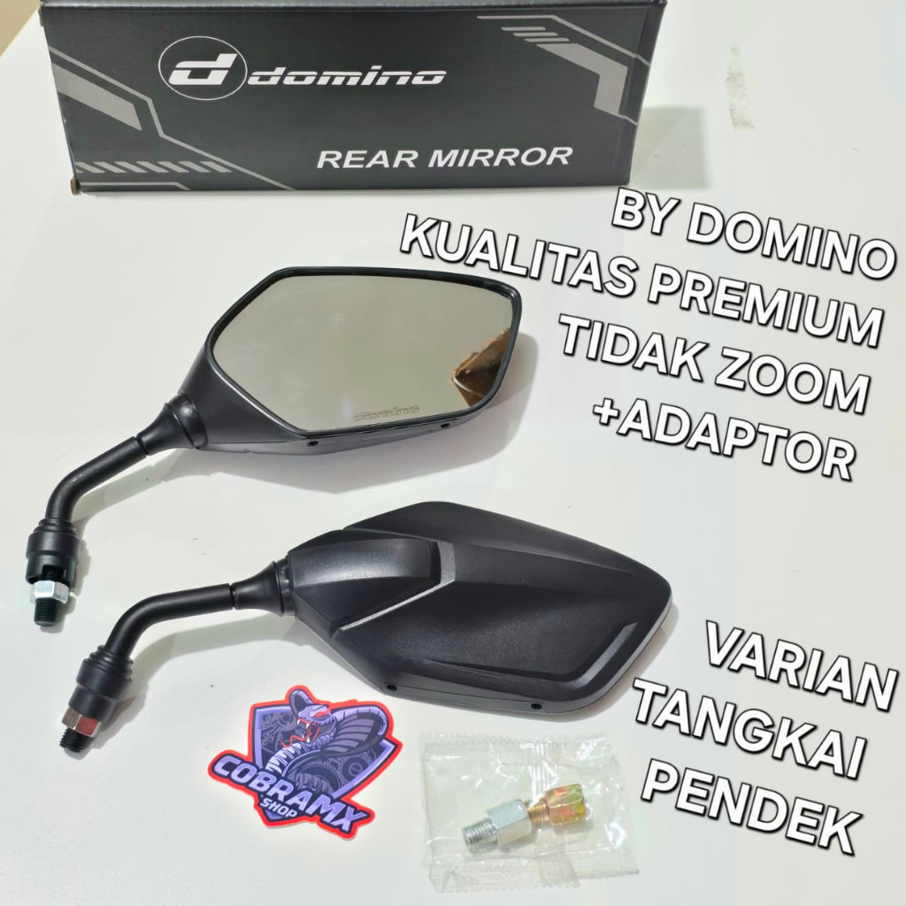 SPION VARIO 160 VARIO 125 GAGANG PENDEK  KACA CEMBUNG / SPION VARIO GEN2 GAGANG PENDEK DOMINO RACING