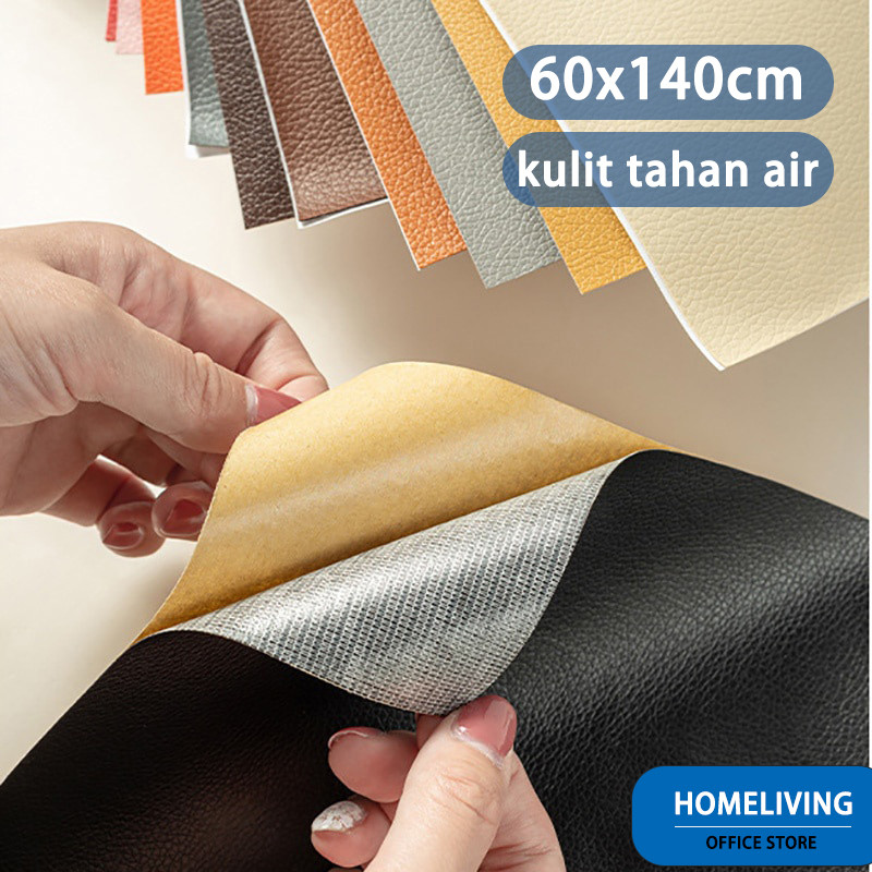 celestinemarket - [Versi tebal] Sarung sofa kulit asli Kursi sofa berperekat kulit asli Sofa berpere