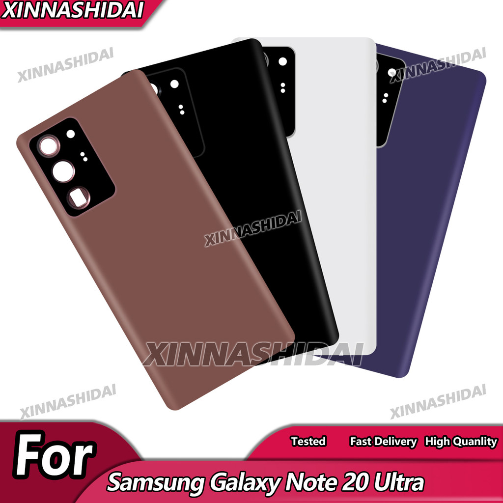 For Samsung Galaxy Note 20 Ultra N980 Battery Back Cover Glass Panel Rear Door Glass Housing Case