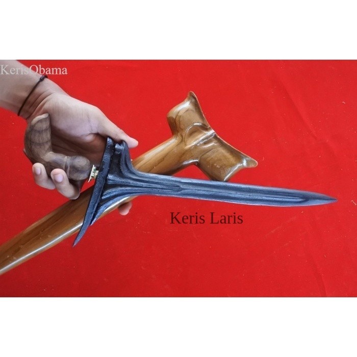 keris Nonong segaluh istimewa warangka bugis - bilahan WKP murah KL6