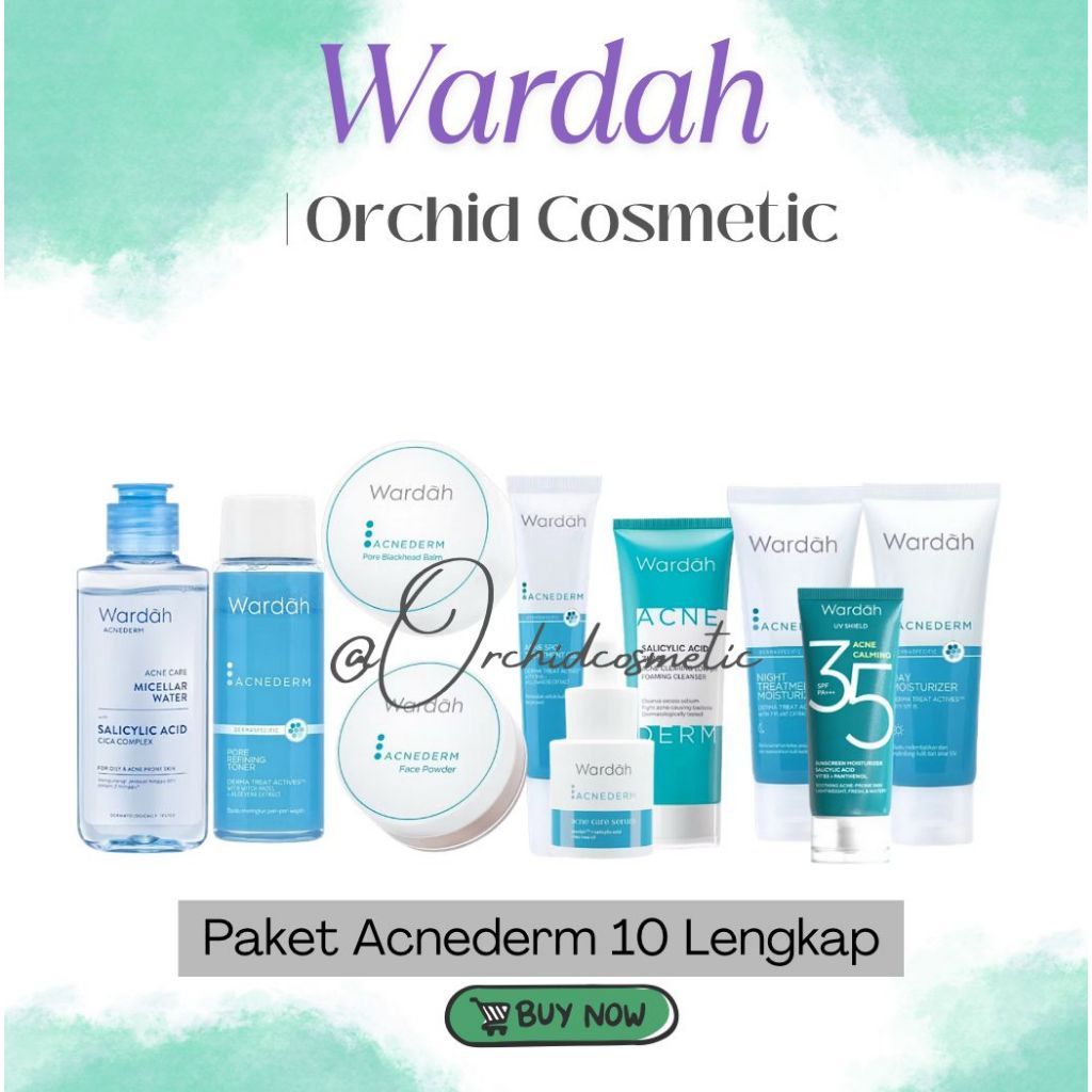 Wardah Acnederm Series 1 Paket