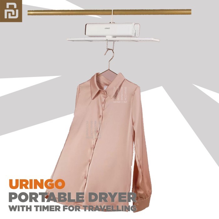 URINGO Alat Pengering Baju & Sepatu Portabel Foldable Anti Bakteri & Bau for Home and Travelling
