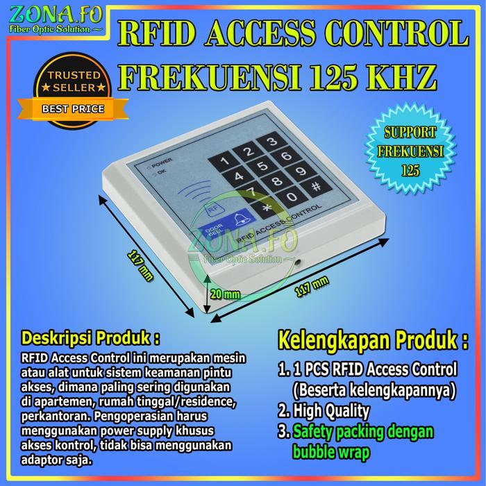 Mesin RFID Access Control Door Akses Kontrol Pintu Access Door Lock