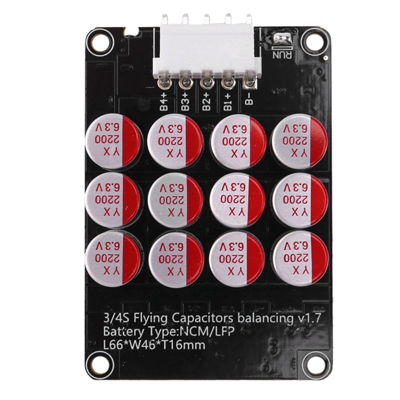 5A 3S 4S Active Equalizer Balancer Lifepo4LipoLto Battery Energy Capacitor