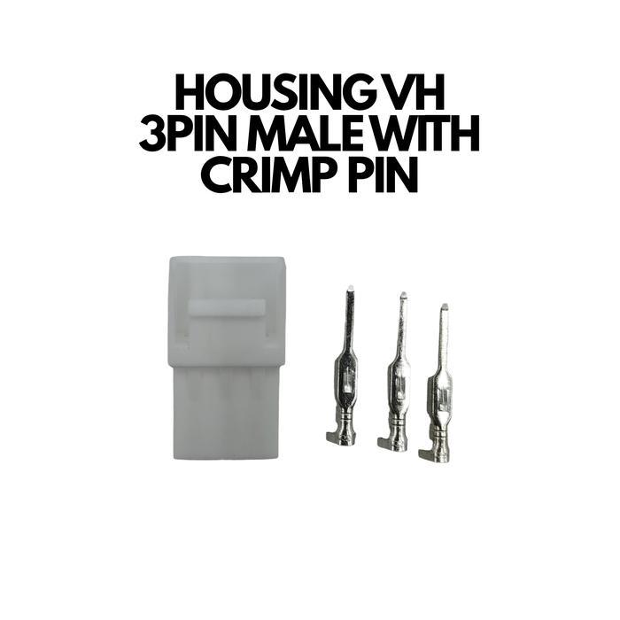 Soket Konektor VH 3.96 VH3.96 Male 3pin 3p sudah termasuk terminal
