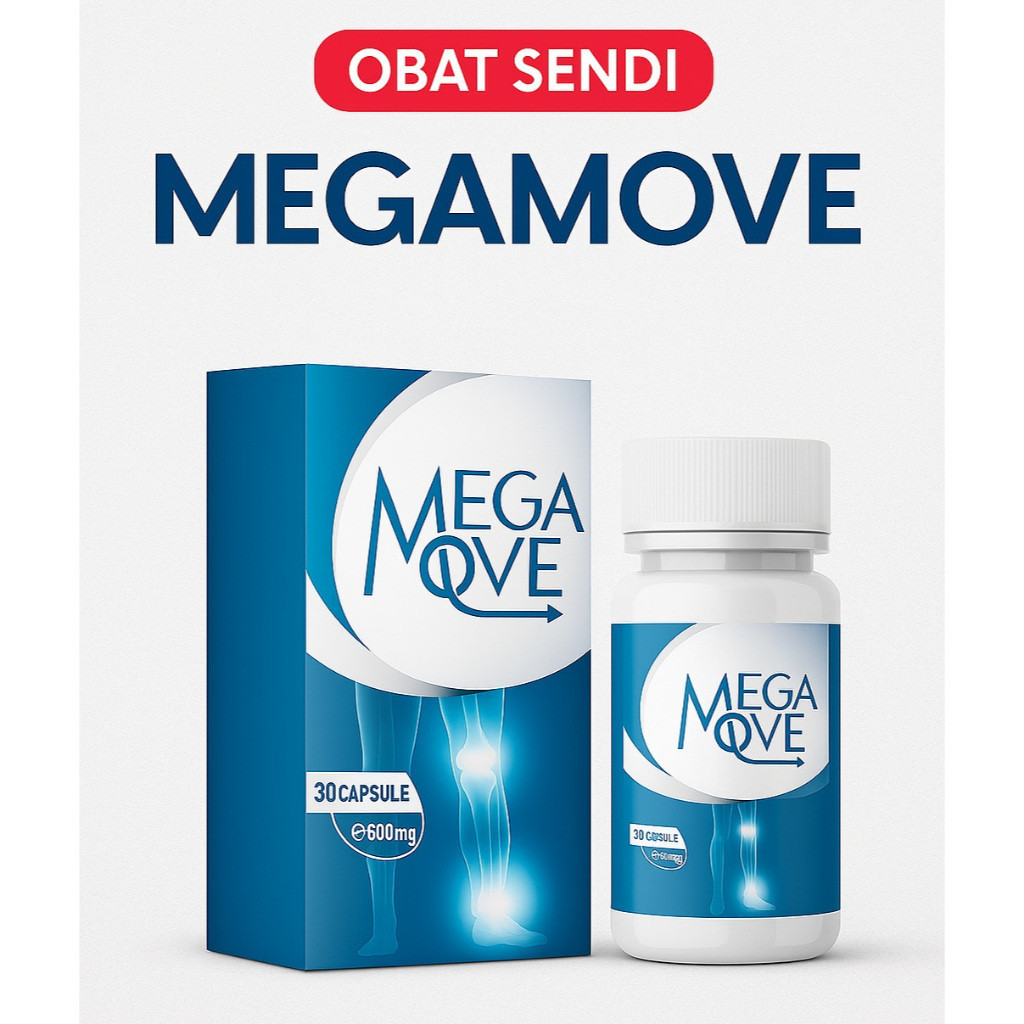 MEGAMOVE 100% ASLI ORIGINAL - MEGAMOVE OBAT SENDI SUPLEMEN UNTUK MENGATASI NYERI SENDI PALING AMPUH 