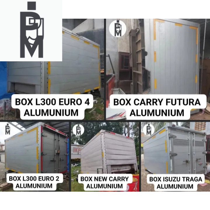BOX L300 EURO 4 BOX NEW CARRY BOX TRAGA BOX FUTURA BOX GRANMAX BOX L300 EURO 2 ALLUMUNIUM FREEZER BE