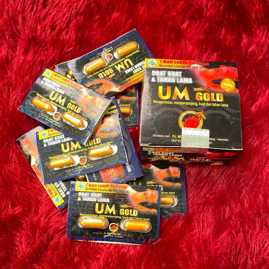 UM GOLD KAPSUL BLISTER | Urat Madu 100% Original | UM Gold Blister | UM Gold New | UM Gold Ori | Ura