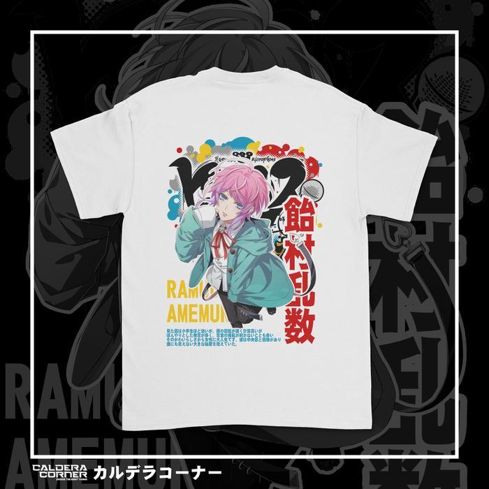 Kaos Katun Combed Anime Hypnosis Mic Ramuda Amemura Unisex Tee