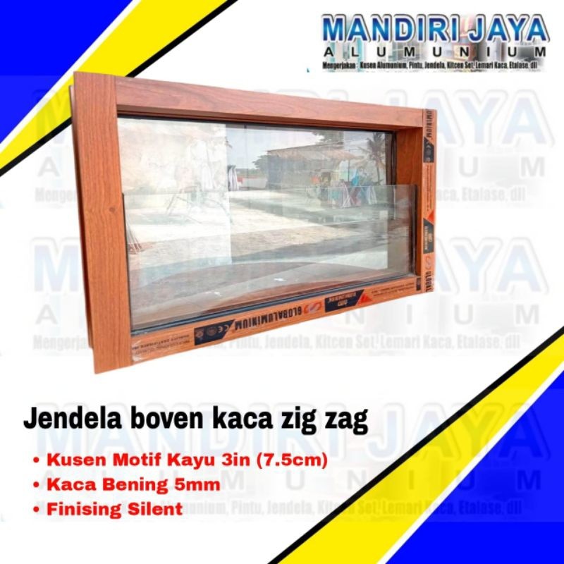 Boven Aluminium Boven Ventilasi Dan Pencahayaan Rumah