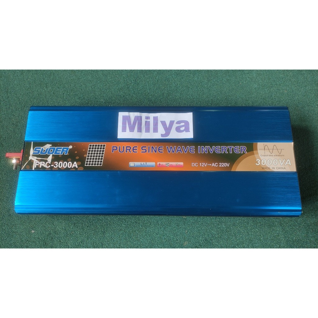 2026 new Inverter SUOER 3000W 3000VA 3000 Watt Pure Sine Wave PSW