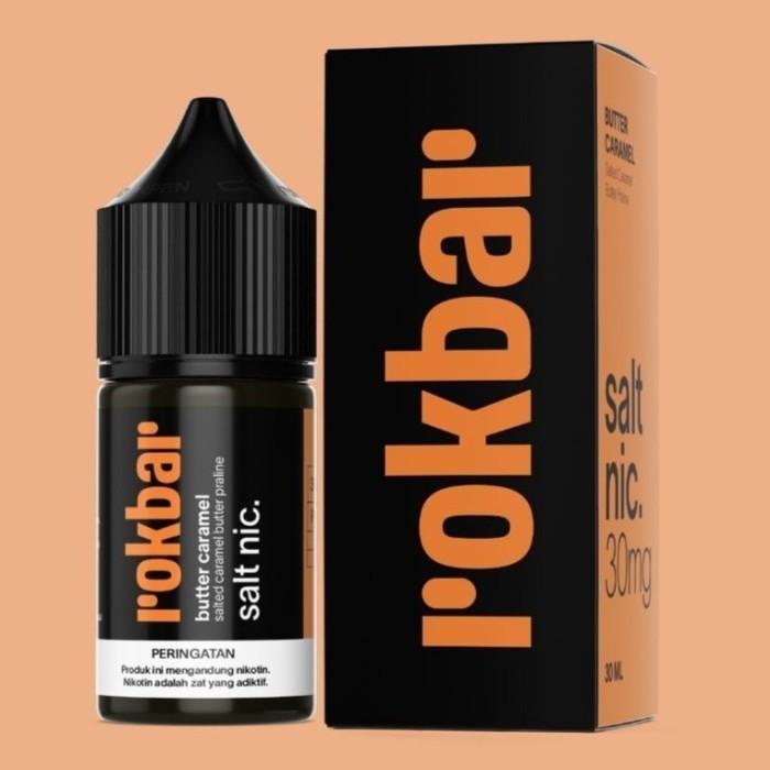 Rokbar Butter Caramel Salt Nic 30mL by rokbar - Liquid Rokbar Caramel Salt