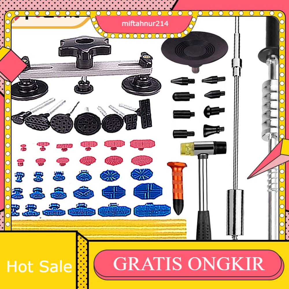 PDR Kit Alat Mobil Kit Alat Perbaikan Penyok Bodi Mobil Kit Alat Perbaikan Penyok Mobil Dengan Penar