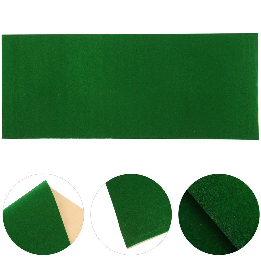 1 Roll Fake Grass Turf for Sand Table Y Grass Lawn Decor Artificial Turf Mat Cuttable Plastic Lawn B