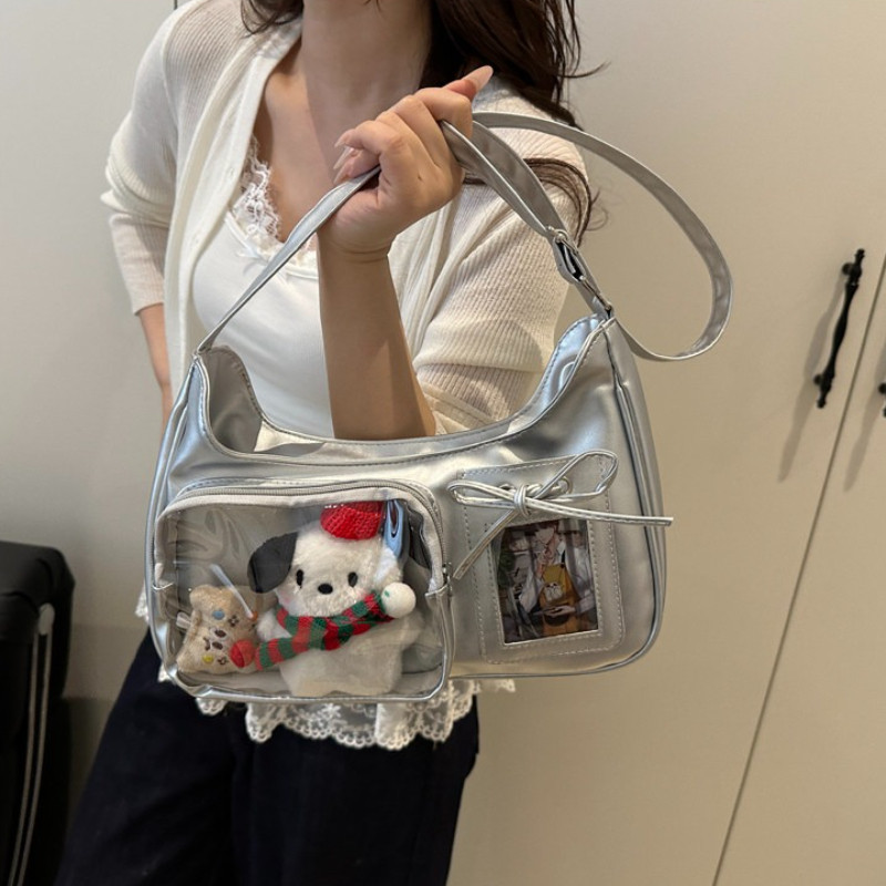 Tas Selempang Anime Transparan Itabag Style Tas Display Core Streetwear Unik untuk Wanita