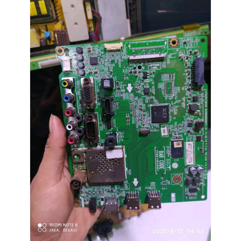 Mb - Mainboard - Motherboard - Mobo - Micom - Modul - Mesin Tv LED LG 42LY340C-TA - 42LY340C - 42LY3