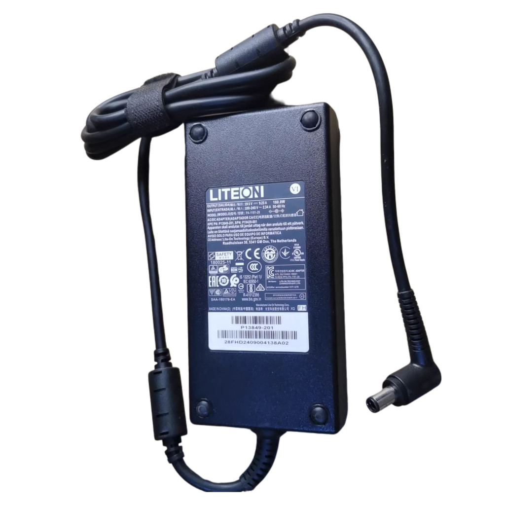Genuinel LITEON 195V 923A PA118128 Adapter Charger For HPE ProLiant MicroServer Gen10 Plus 180W 74*5