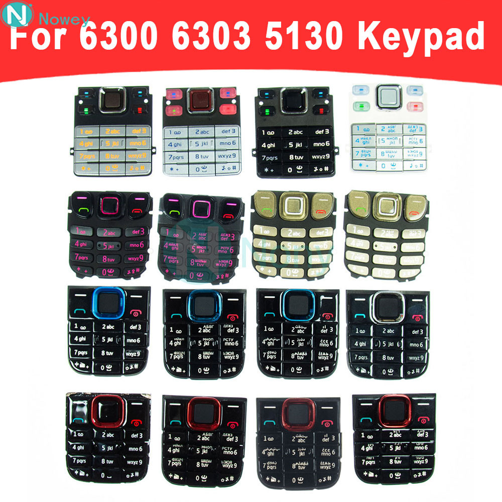 Nowey 5130 XpressMusic Cover Keyboard For Nokia 6300 6303 classic 6303c 6303ci Phone English Keypad 