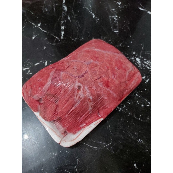 PARU SAPI SLICE - HALAL DAGING SEGAR FROZEN BEEF LUNG BEKU FRESH IRIS TIPIS MENTAH BEKASI KG GRAM GR