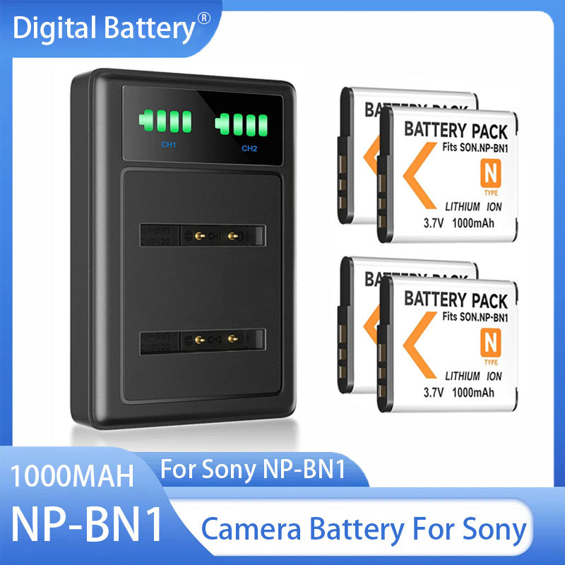 NP-BN1 Battery for Sony Cyber-shot DSC-QX10 DSC-QX100 DSC-T99 DSC-T110 DSC-TF1 DSC-TX5 TX7 TX9 DSC-T