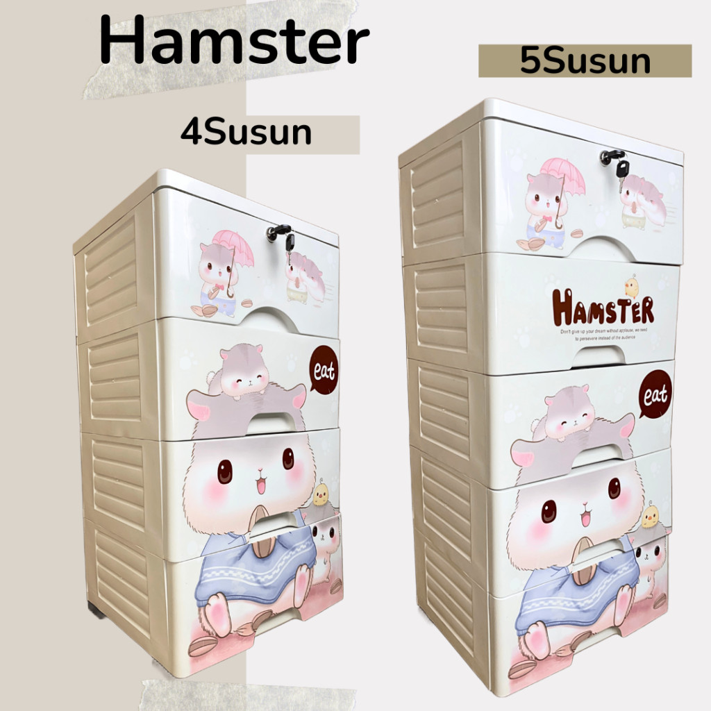 TERMURAHLemari Pakaian Plastik Anak Laci Plastik Susun Bayi Perempuan Laki Laki Lemari Plastik Susun