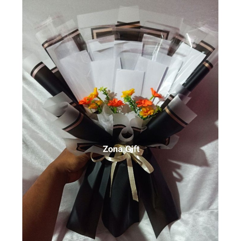 PROMO BUKET KOSONGAN UANG SIZE MEDIUM 10/15/20/25/30 LEMBAR |BUKET WISUDA/WEDDING KADO ULANG TAHUN/B