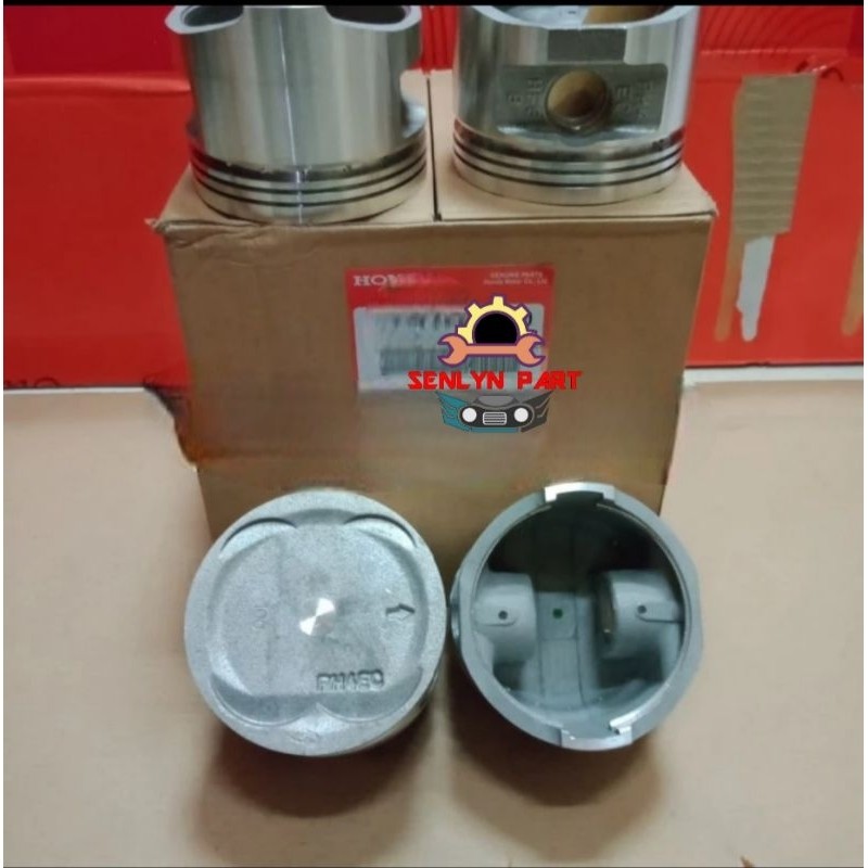 PISTON ASSY SET HONDA CIVIC EW WONDER 86 BARU STD TERSEDIA OVZ ORI GARANSI