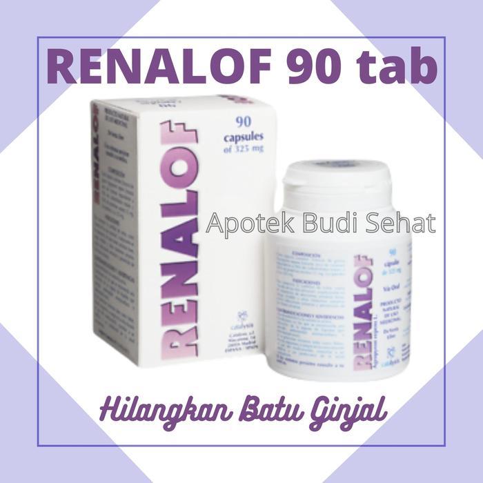 Renalof isi 90 tablet ORI Obat Batu Ginjal Penghancur Batu Ginjal