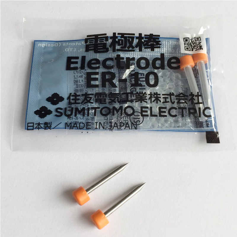 ER-10 Electrodes For Sumitomo Type-39 TYPE-66 TYPE-81C T-600C 400S Fiber Optic Fusion Splicer Electr