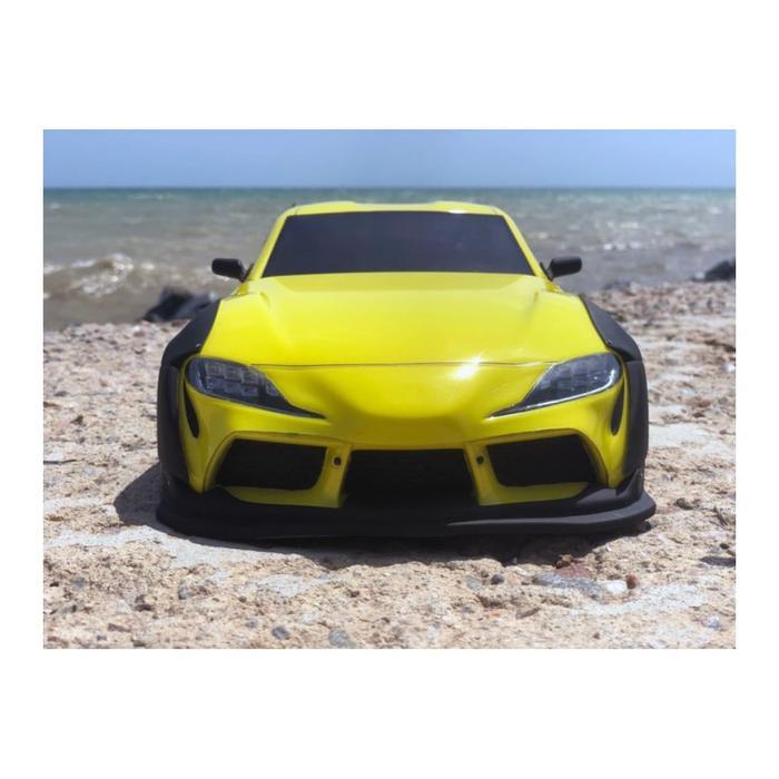 APLASTICS RC TOYOTA SUPRA Z90 BODY KIT CLEAR #AP-SPZBK
