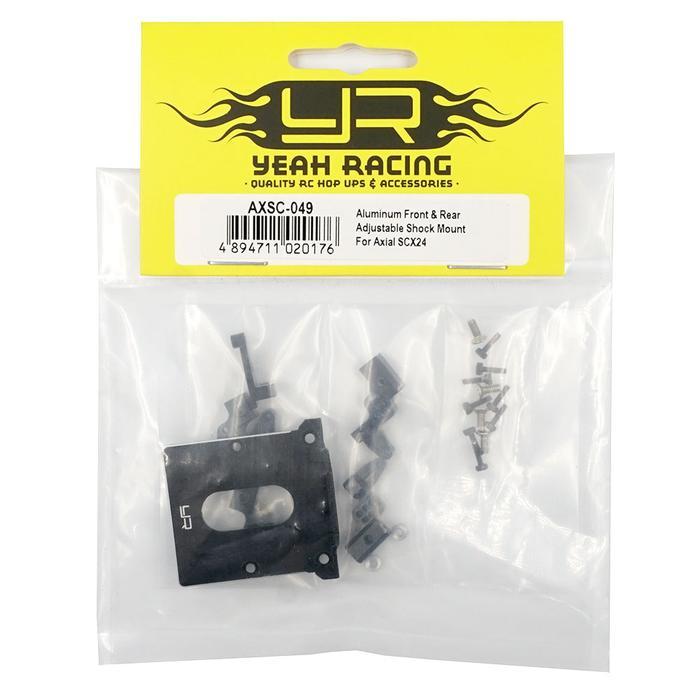 YEAH RACING ALUM ADJ SHOCK MOUNT SET FOR AXIAL SCX24