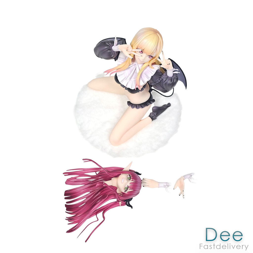 Marin Kitagawa Liz Succubus Cosplay Dual Head and Hand My Dress Up Darling 16cm Action Figure PVC D-