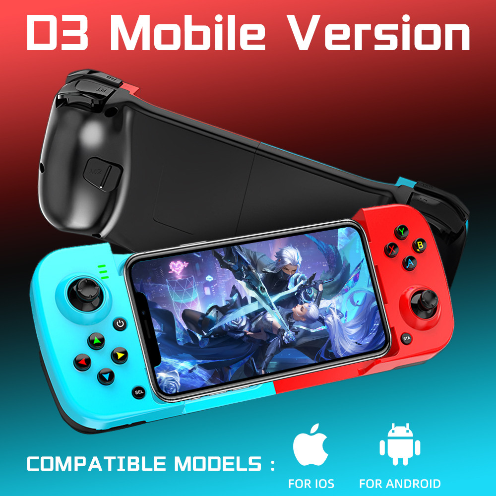 D3 Mobile Game Controller for iphone BSP-D3 Wireless Game Controller for iOS/Android/PC Bluetooth Ga