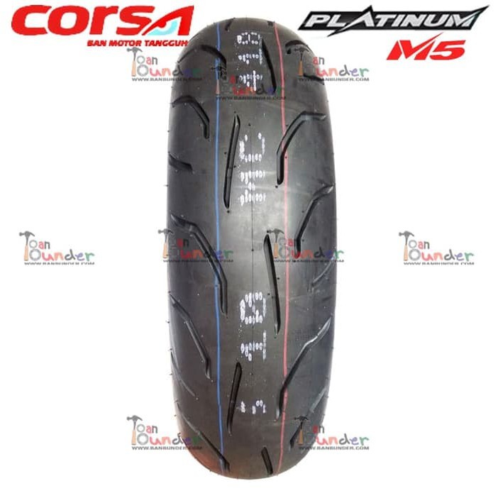 BAN CORSA 140/70-13 PLATINUM M5 - REAR (TUBELESS)