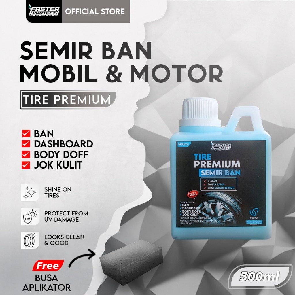 Konsentrat Semir Luxury Black KOSENTRAT SEMIR 1 Liter Semir Ban Semir Jok Semir Dashboard Semir Door