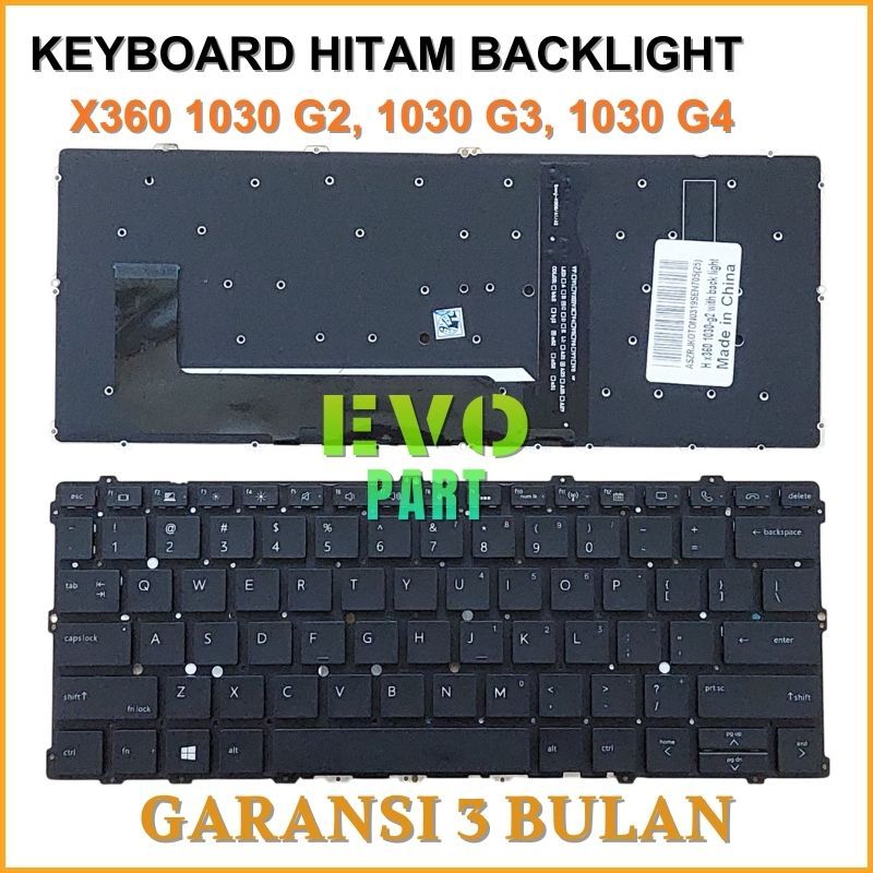 Keyboard For HP Elitebook X360 1030 G2, 1030 G3, 1030 G4 BACKLIGHT -NEW