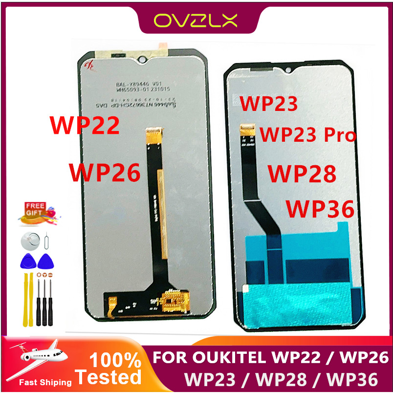 6.52 Inches For OUKITEL WP23 WP23 Pro WP28 WP36 WP38 FHD+LCD Display + Touch Screen Digitizer Assemb