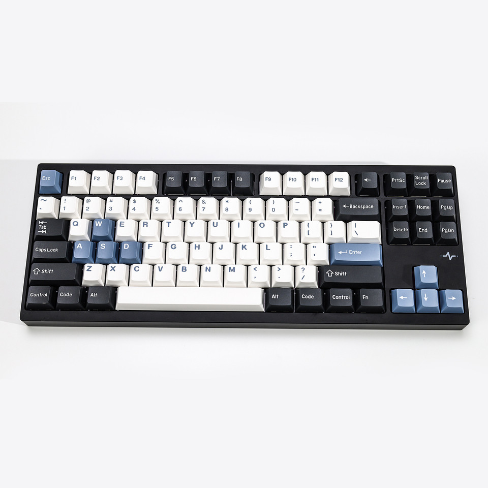 KBy Cherry Profile GMK Arctic Keycap Double Shot PBT Keycaps for Mechanical Keyboard Game ISO 176 Ke