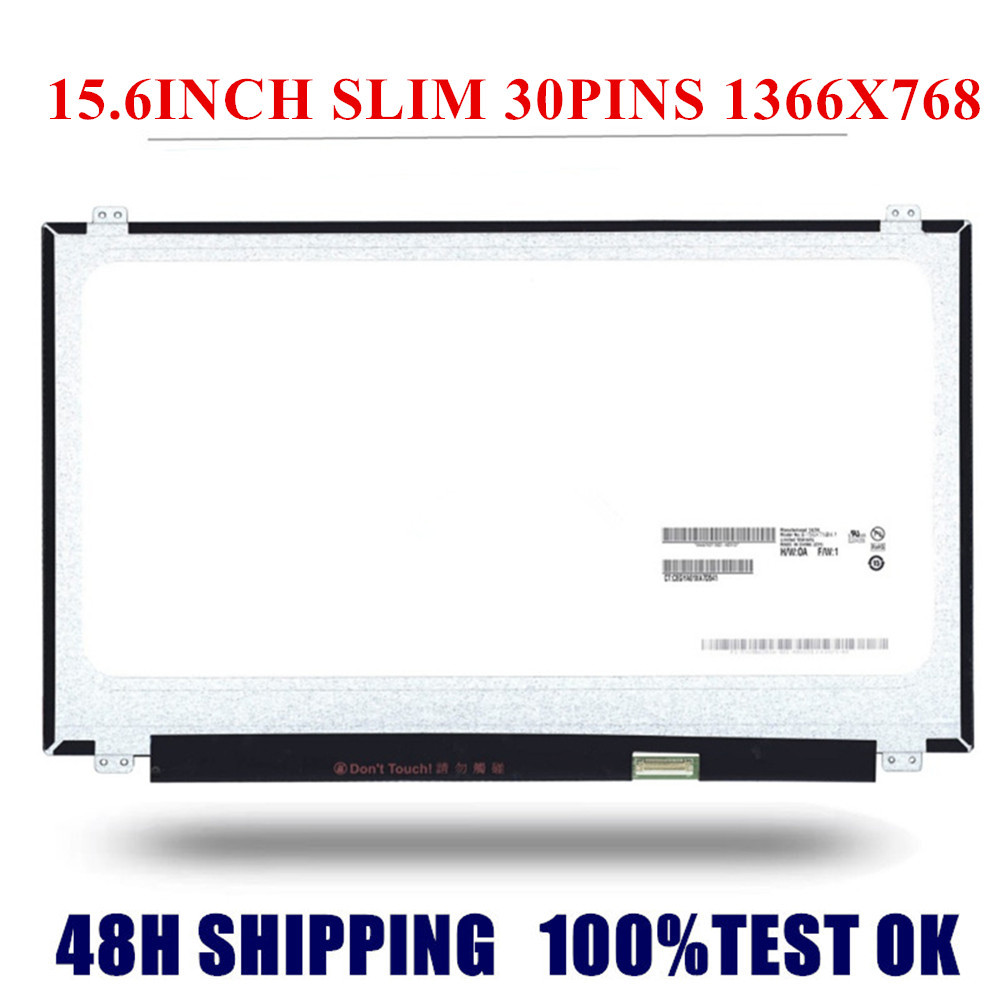 15.6" Inch Laptop LCD Screen LP156WHB-TP D1(A1 C1)/B156XTN03.3/NT156WHM-N42 LP156WHU-TPA1/B156XW04 V