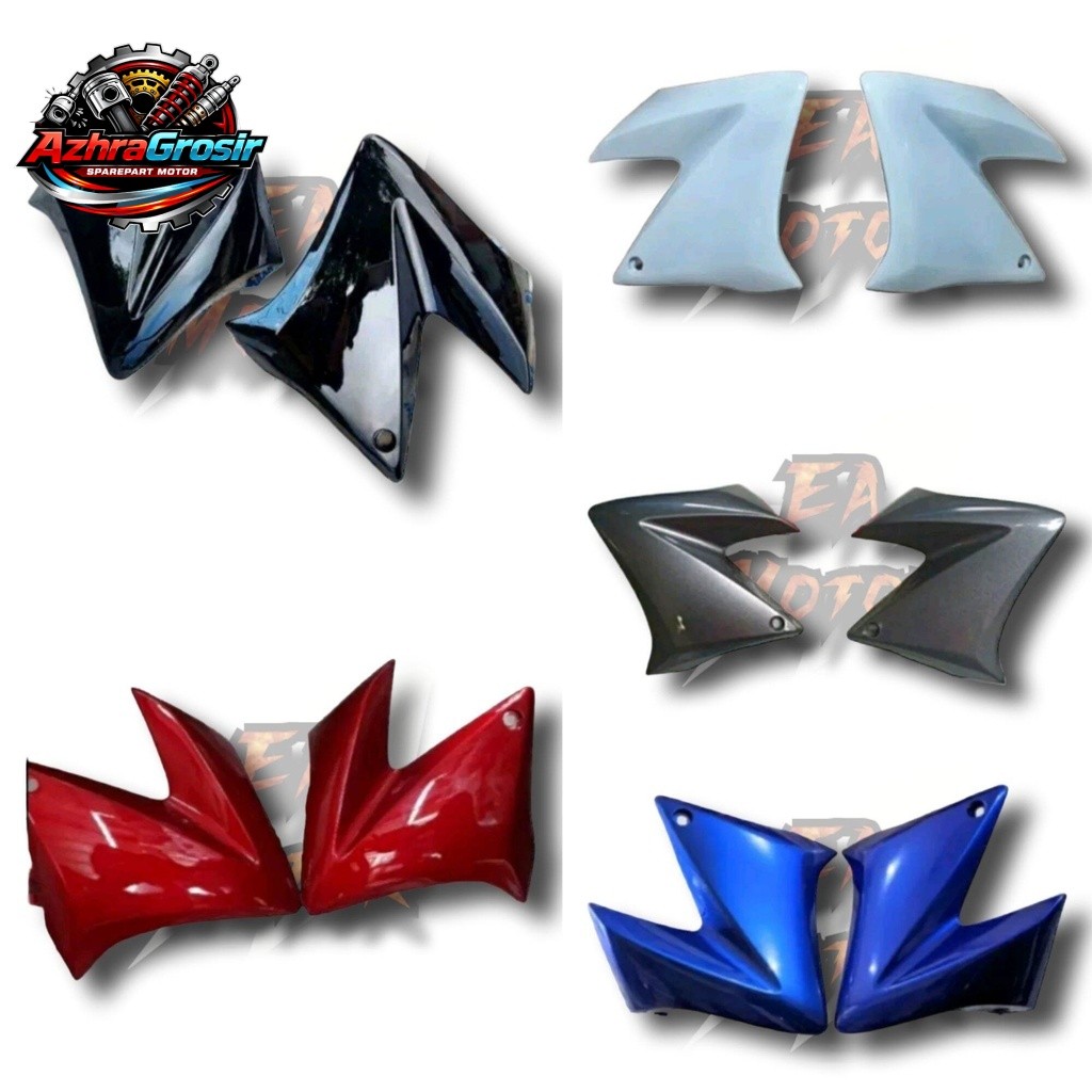 Cover Tangki Sayap Kupingan Yamaha Vixion Old Lama 2009-2011 Hitam Putih Merah Maroon Biru Abu-abu