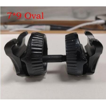 Seatpost Clamp Penjepit Carbon Rail Oval 7*9 Delihea