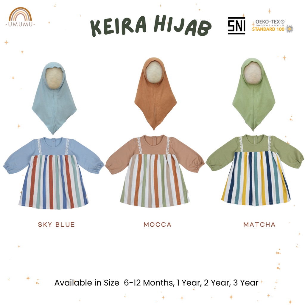 UMUMU Keira Hijab- Setelan Anak